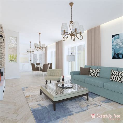 The Best Living Room Sketchup Best Home Design