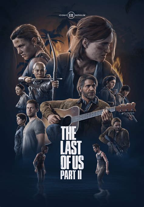 The Last Of Us 2 Poster By IconicNephilim R Thelastofus
