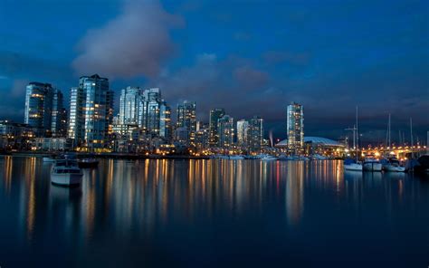 Photo Of Cityscape During Nighttime City Anime Cityscape Vancouver