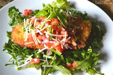 In the uk it's called coronation chicken and was invented to mark the coronation of queen elizabeth ii. Chicken Milanese with Bruschetta & Arugula | Recipe ...