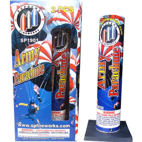 Army Man Parachute Superior Fireworks Retail