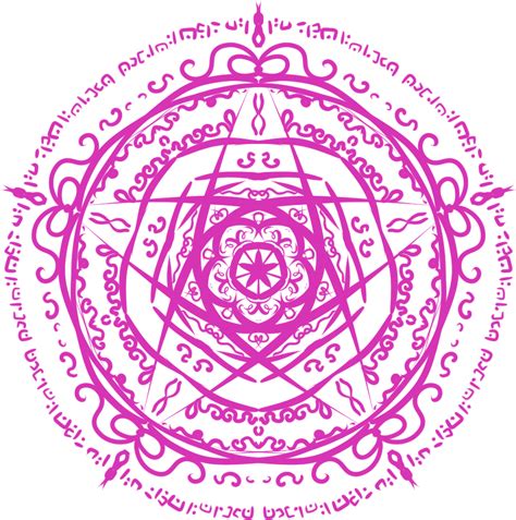 Download Transparent Pink Magic Circle Transparent Pngkit