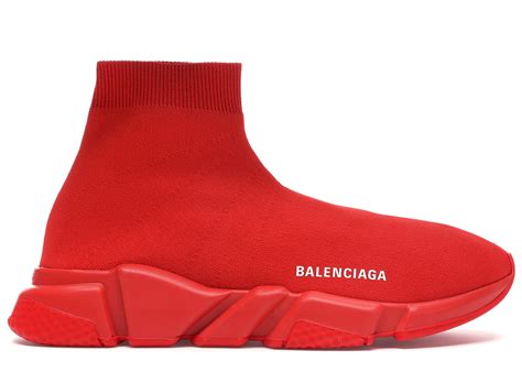 Balenciaga Speed Trainer Red 530353 W05g0 6501 Rood