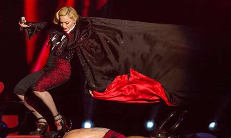 Madonna Suffered Whiplash After Falling Off The Brits Stage Madonna
