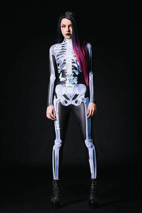 skeleton costume skeleton bodysuit skeleton costume women etsy costumes for women skeleton