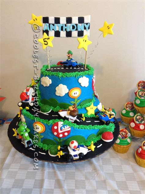 27 Brilliant Image Of Mario Birthday Cakes