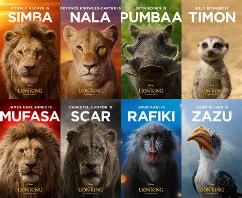 All The Lion King Characters