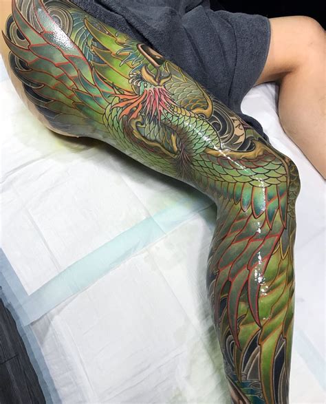 Japanese Leg Sleeve By Shiryutattoo Swipe To The Side To See All