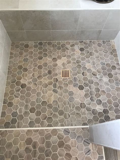 20 Honeycomb Tile Bathroom Floor