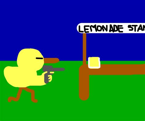 The Duck Walked Up To The Lemonade Stand Drawception
