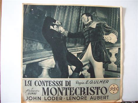 Contessa Di Monte Cristo La Movie Poster The Wife Of Monte Cristo