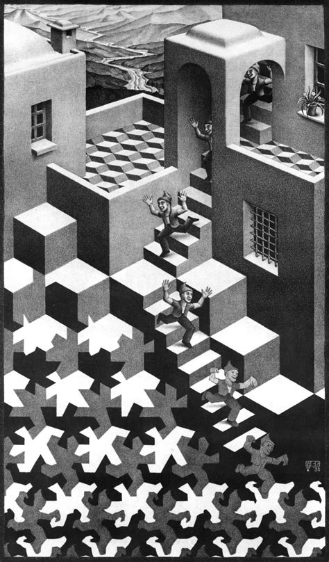 Mrleoz Mc Escher Artwork Mc Escher Photo Artistic