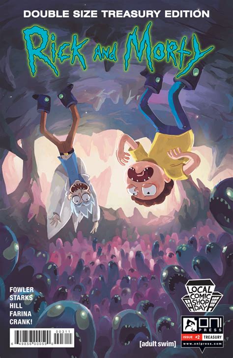 Oni Press Announces Rick And Morty Treasury Edition 2 For Local Comic