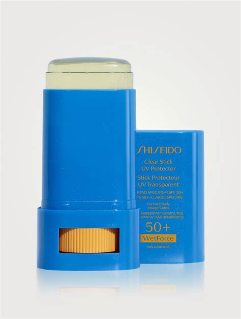 Shiseido Clear Stick Uv Protector Broad Spectrum Sunscreen Spf 50 Holt Renfrew Canada