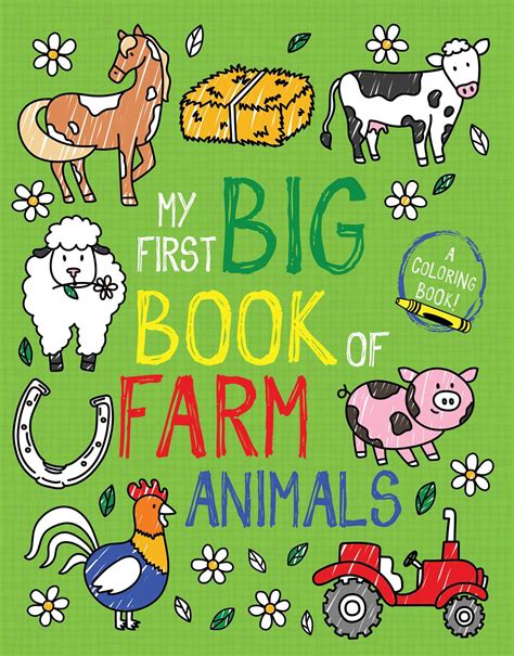 My First Big Book Of Farm Animals Book By Little Bee Books Official
