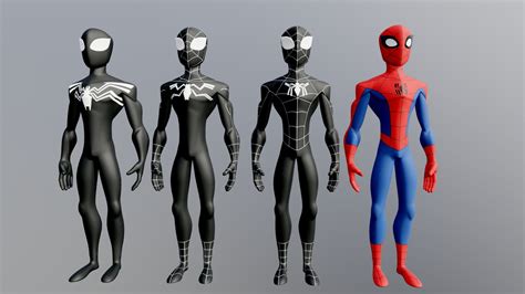 Spectacular Spider Man 3d Model By Ayushg1185 Bfc2e57 Sketchfab