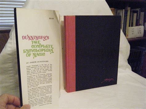 Dunningers Complete Encyclopedia Of Magic By Dunninger Joseph Near