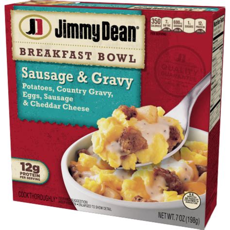 Jimmy Dean Sausage Gravy Breakfast Bowl Frozen Meal 7 Oz Pick N Save