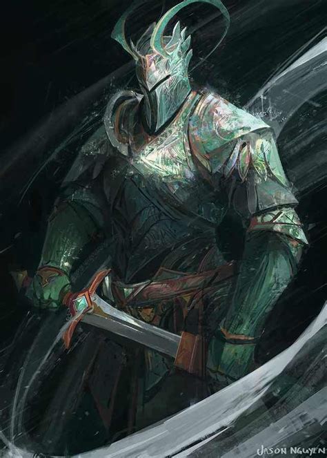 Green knight paladin of the forest (with images) | fantasy. Pin on Dnd