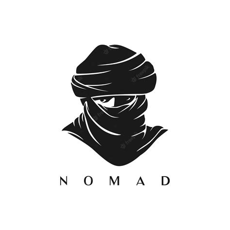 Premium Vector Illustration Silhouette Nomad Logo Vector