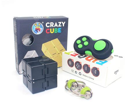Buy Handheld Mini Fidget Toy Set3 Pack Infinity Cubefidget Pad Cube