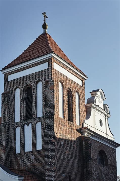 Gothic Belfry Of Medieval Church Stock Photo Image Of Poland