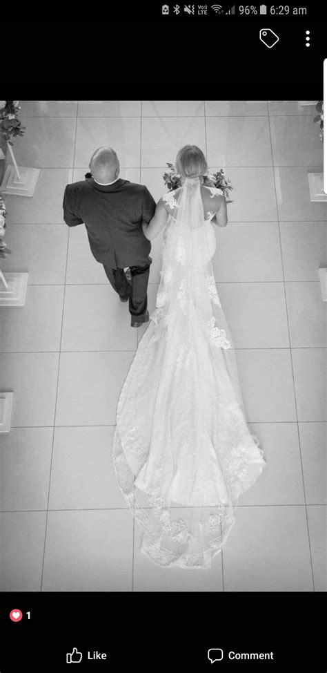 Aerial Photo Of Bride And Father Walking Down Aisle Aerial Photo Aisle Photo Ideas Wedding