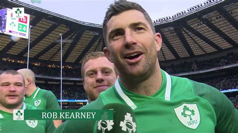 Irish Rugby Tv Rob Kearney Savours His Second Grand Slam Youtube