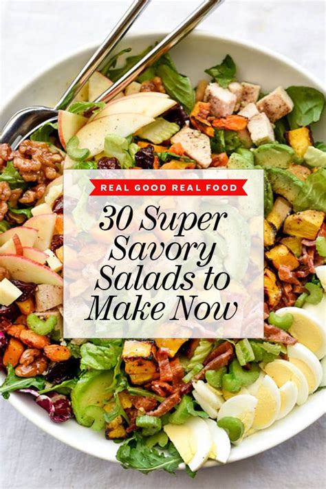30 Super Savory Salads To Make Now Foodiecrush Com Savory Salads