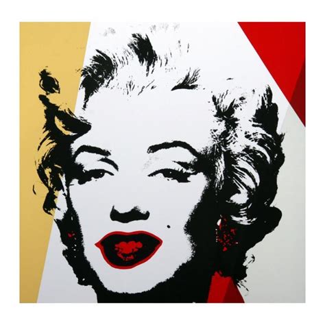 Andy Warhol Golden Marilyn 1137 Le 36x36 Silk Screen Print From