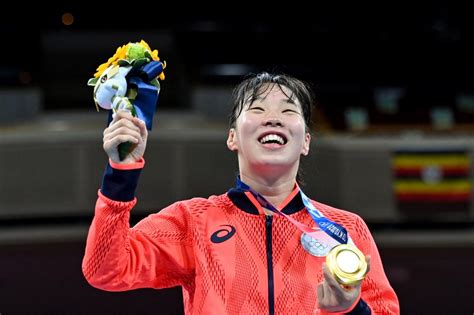 Irie Becomes Japans First Woman Champion In Olympic Boxing New