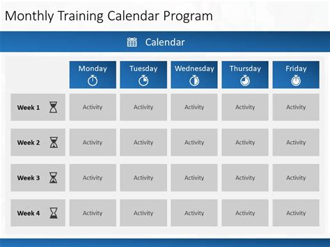 Monthly Calendar Training Powerpoint Template Slideuplift Vrogue