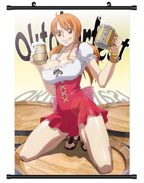 Hot Japan Anime One Piece Sexy Nami Home Decor Poster Wall Scroll 60