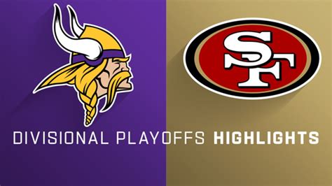 Vikings Vs 49ers Highlights Divisional Round