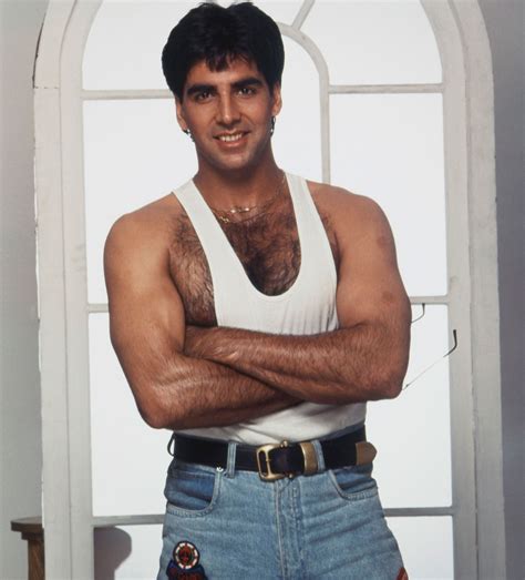 Shirtless Bollywood Men Akshay Kumars Hairy Days