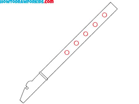 How To Draw A Flute Easy Drawing Tutorial For Kids