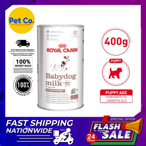 Royal Canin Baby Dog Milk 400g Sachets With Complete Nursing Kit