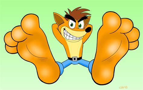 Crash Bandicoot And His Rarely Seen Paws By Cheesybear On Deviantart