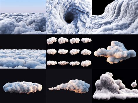 Clouds Pack 3ds Max 3d Model Collection Cgtrader