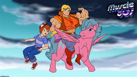 Muscle 80s My Little Pony By Atariboy2600 On Deviantart