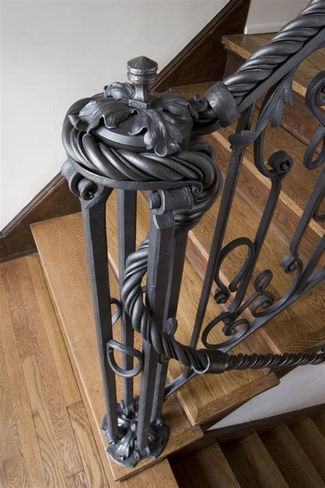 Custom Made Steel Handrail By Tyler Studios Llc