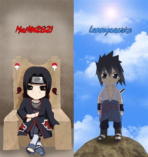 Itachi And Sasuke Uchiha By Aosak24 On Deviantart