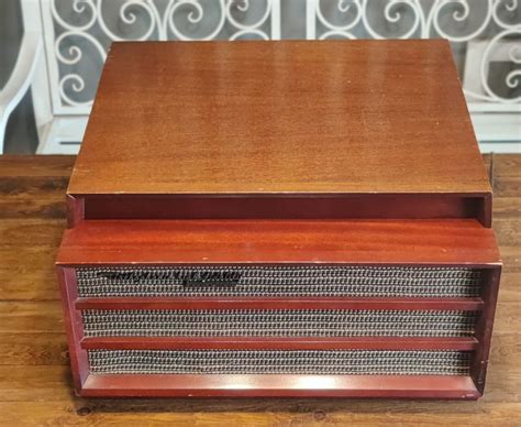 Vintage Rca Victor Orthophonic High Fidelity Record Player Model 6 Hf 5