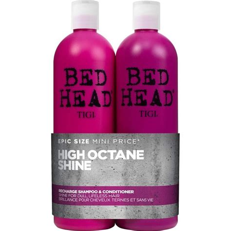 Tigi Bed Head High Octane Shine Recharge Shampoo And Conditioner
