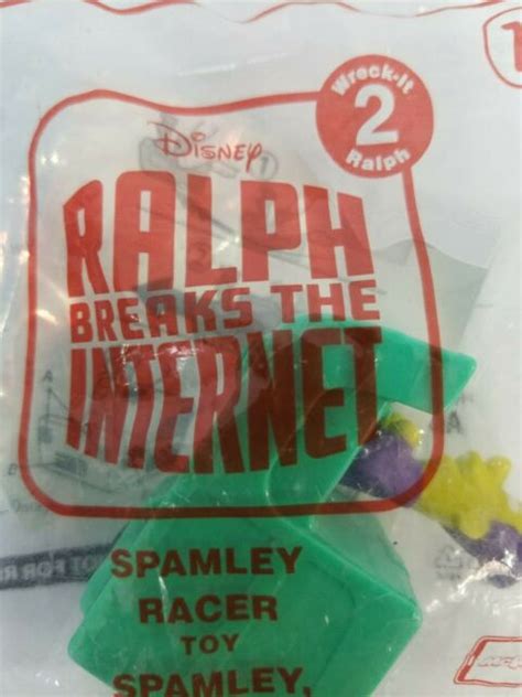 Ralph Breaks The Internet Toy 11 Spamley Mcdonalds Happy Meal 2018