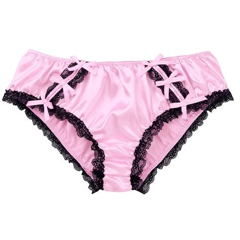 chictry men s feminine panties silky satin lingerie sissy knickers panties buy online in united