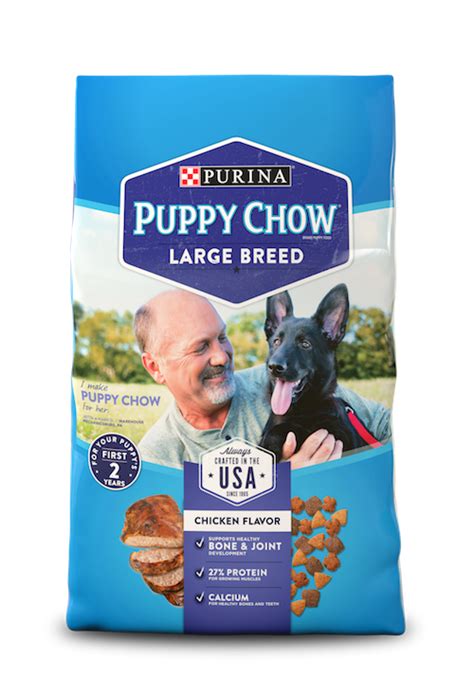 That means your growing puppy gets 0% fillers and 100% nutrition. Purina Puppy Chow Large Breed Formula Dry Dog Food | PetFlow