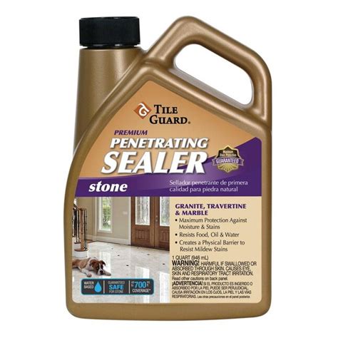 Tile Guard 32 Oz Natural Stone Sealer Pro At