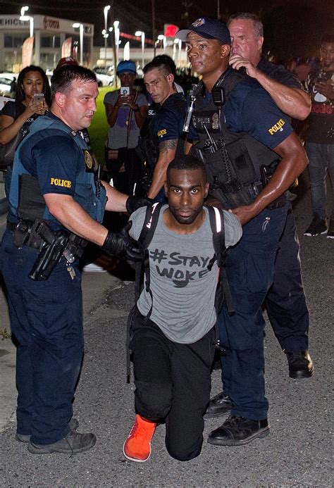 Deray Mckesson Arrested While Protesting In Baton Rouge Is Released