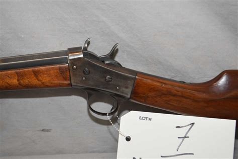 Remington Model No 4 Rolling Block 22 Short And 22 Long Only Cal Single Shot Take Down Rifle W 22